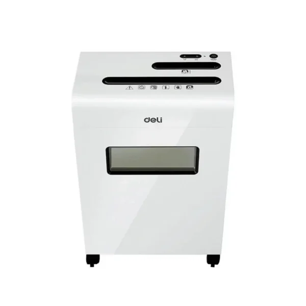 Deli destructeur de papier A4 16 Litres 8 Feuilles – 9911 – Image 2