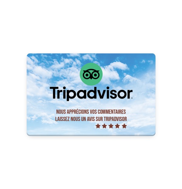 Carte NFC Avis TripAdvisor Personnalisée – Image 3