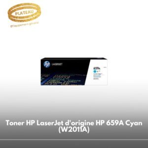 Toner HP LaserJet d'origine HP 659A Cyan (W2011A)