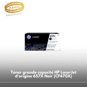 Toner grande capacité HP LaserJet d'origine 657X Noir (CF470X)