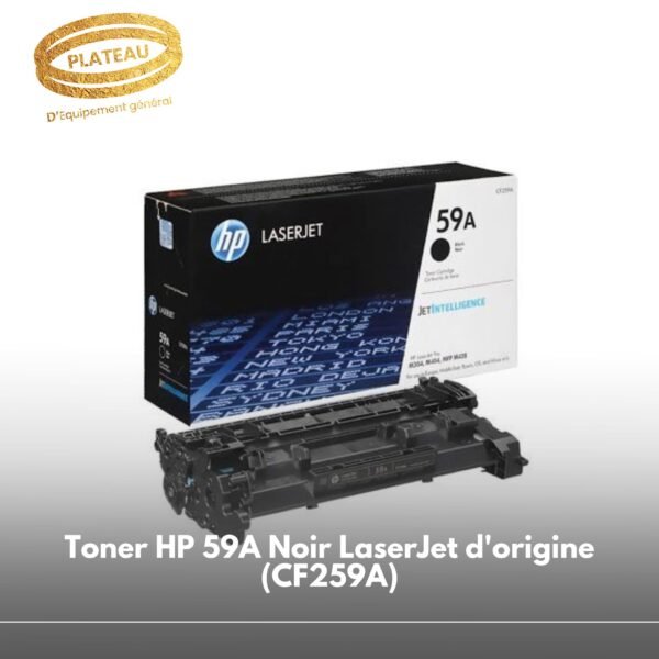 Toner HP 59A Noir LaserJet d'origine (CF259A)