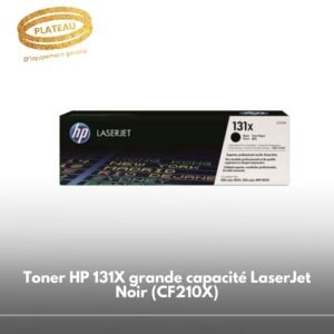 Toner HP 131X grande capacité LaserJet Noir (CF210X)