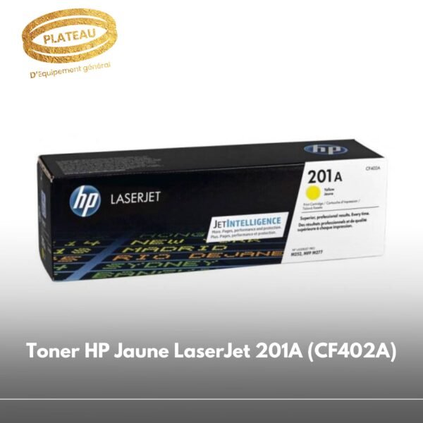 Toner HP Jaune LaserJet 201A (CF402A)
