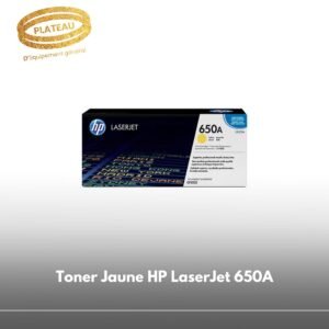 Toner Jaune HP LaserJet 650A