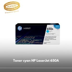 Toner cyan HP LaserJet 650A