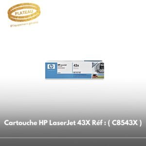 Cartouche HP LaserJet 43X Réf : ( C8543X )