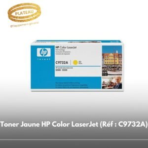 Toner Jaune HP Color LaserJet (Réf : C9732A )