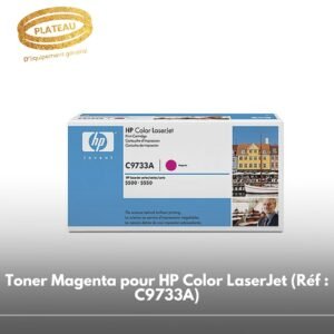 Toner Magenta pour HP Color LaserJet (Réf : C9733A)