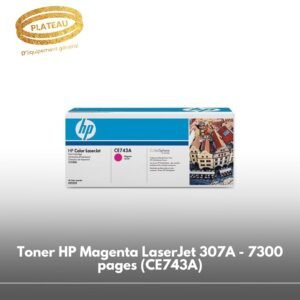 Toner HP Magenta LaserJet 307A - 7300 pages (CE743A)