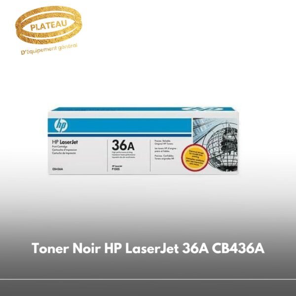 Toner Noir HP LaserJet 36A CB436A