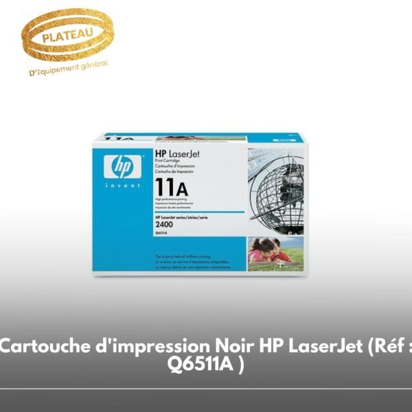 Cartouche d'impression Noir HP LaserJet (Réf : Q6511A )