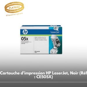 Cartouche d'impression HP LaserJet, Noir (Réf : CE505X)