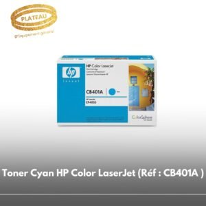 Toner Cyan HP Color LaserJet (Réf : CB401A )