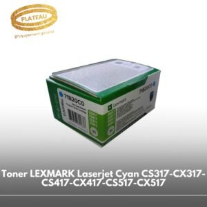 Toner LEXMARK Laserjet Cyan CS317-CX317-CS417-CX417-CS517-CX517