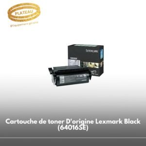 Cartouche de toner D'origine Lexmark Black (64016SE)