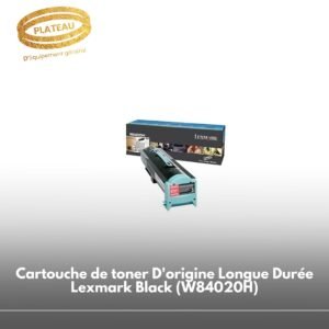 Cartouche de toner D'origine Longue Durée Lexmark Black (W84020H)
