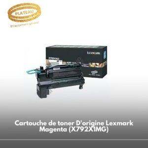 Cartouche de toner D'origine Lexmark Magenta (X792X1MG)