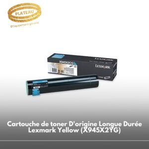 Cartouche de toner D'origine Longue Durée Lexmark Yellow (X945X2YG)