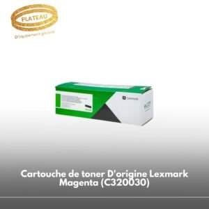 Cartouche de toner D'origine Lexmark Magenta (C320030)