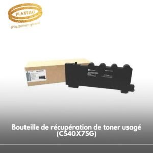 Bouteille de récupération de toner usagé (C540X75G)