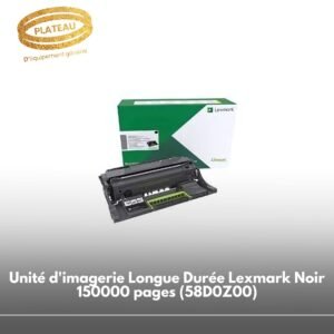 Unité d'imagerie Longue Durée Lexmark Noir 150000 pages (58D0Z00)