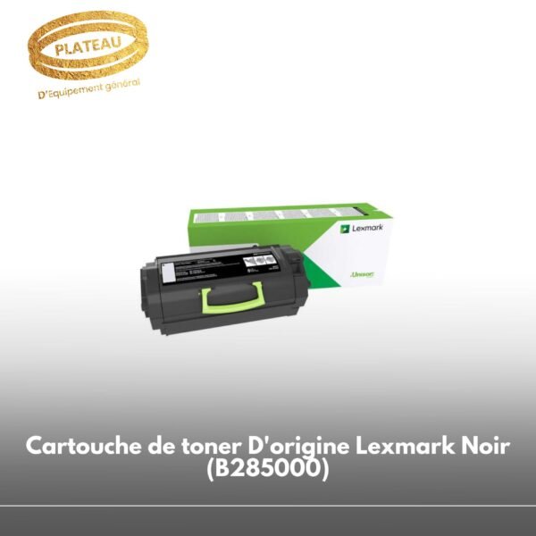 Cartouche de toner D'origine Lexmark Noir (B285000)