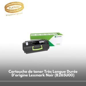 Cartouche de toner Très Longue Durée D'origine Lexmark Noir (B265U00)