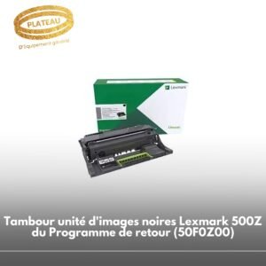 Tambour unité d'images noires Lexmark 500Z du Programme de retour (50F0Z00)