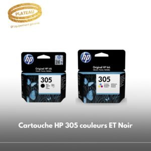 Cartouche HP 305 couleurs ET Noir