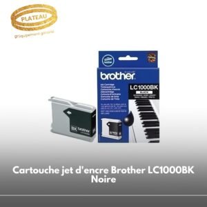 Cartouche jet d'encre Brother LC1000BK Noire