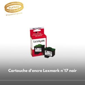 Cartouche d'encre Lexmark n°17 noir