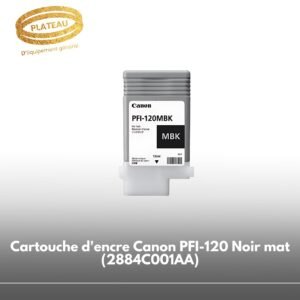 Cartouche d'encre Canon PFI-120 Noir mat (2884C001AA)