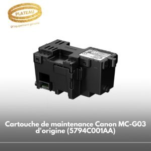 Cartouche de maintenance Canon MC-G03 d'origine (5794C001AA)