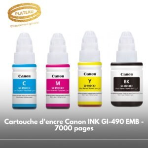 Cartouche d'encre Canon INK GI-490 EMB - 7000 pages