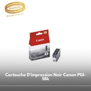 Cartouche D'impression Noir Canon PGI-5Bk