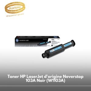 Toner HP LaserJet d'origine Neverstop 103A Noir (W1103A)