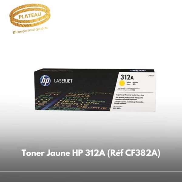 Toner Jaune HP 312A (Réf CF382A)