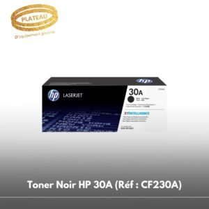 Toner Noir HP 30A (Réf : CF230A)