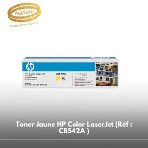 Toner Jaune HP Color LaserJet (Réf : CB542A )