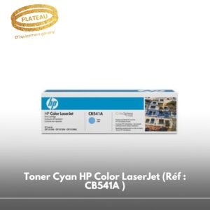Toner Cyan HP Color LaserJet (Réf : CB541A )