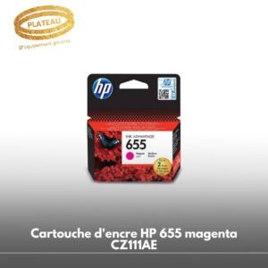Cartouche d'encre HP 655 magenta CZ111AE