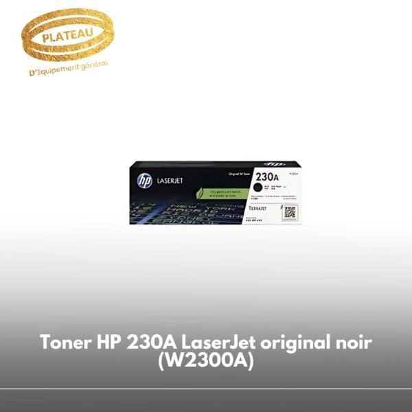 Toner HP 230A LaserJet original noir (W2300A)