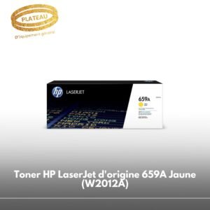 Toner HP LaserJet d'origine 659A Jaune (W2012A)