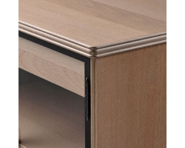 Buffet LANESUND gris brun 161x47x81 cm – Image 4