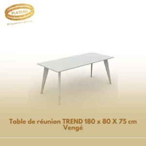 Table de réunion TREND 180 x 80 X 75 cm Vengé
