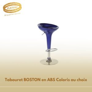 Tabouret BOSTON en ABS Coloris au choix