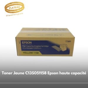 Toner Jaune C13S051158 Epson haute capacité
