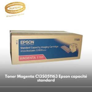 Toner Magenta C13S051163 Epson capacité standard