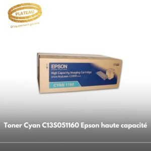 Toner Cyan C13S051160 Epson haute capacité