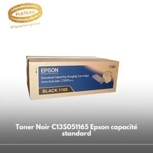 Toner Noir C13S051165 Epson capacité standard